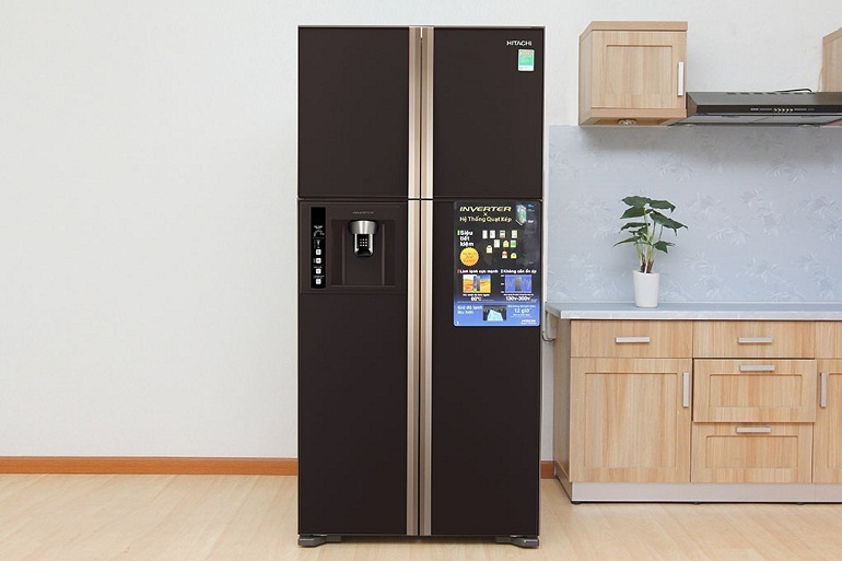Tủ lạnh side by side Hitachi là thương hiệu nổi tiếng thế giới có xuất xứ từ Nhật Bản