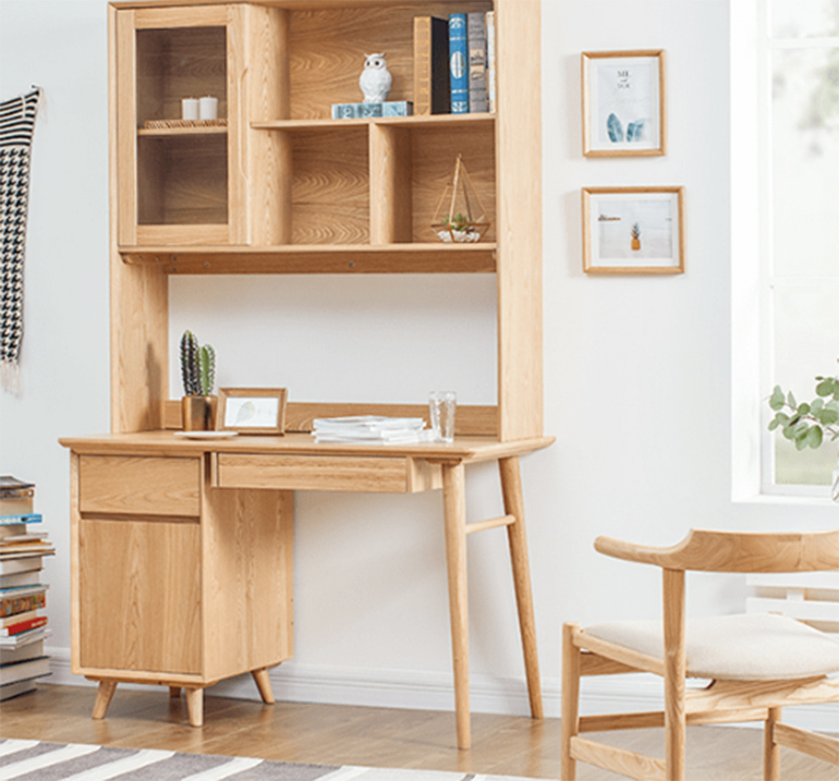 Bàn học gỗ sồi