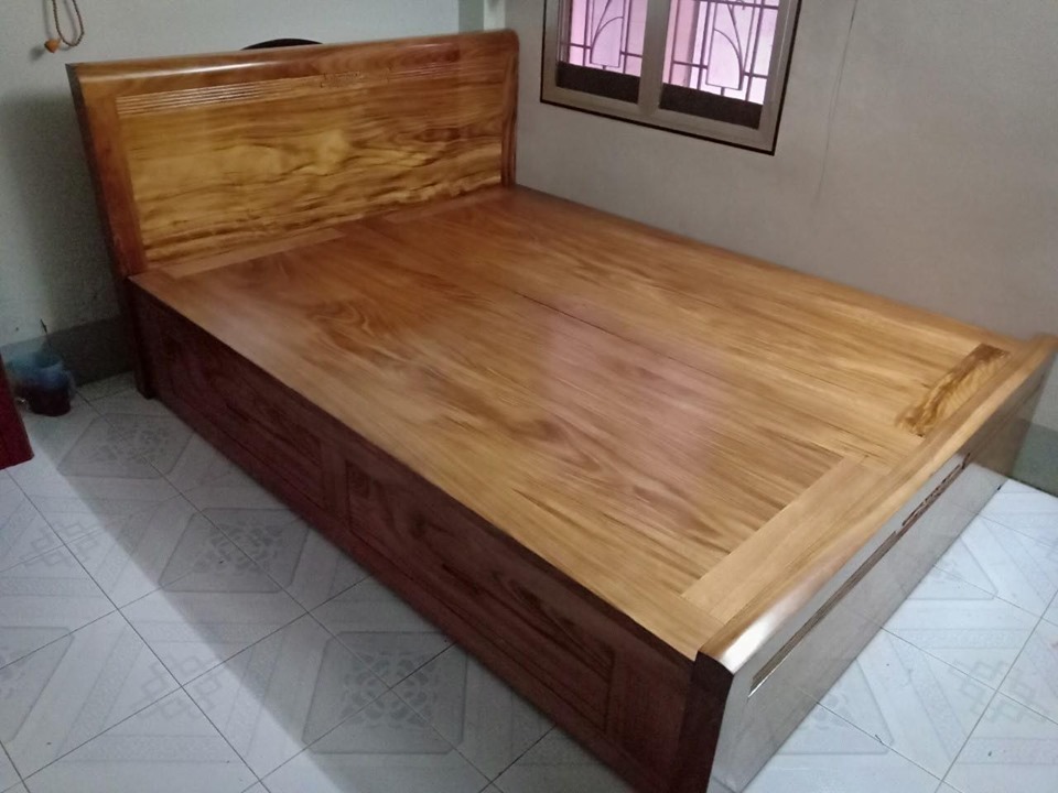 giường ngủ gỗ tự nhiên