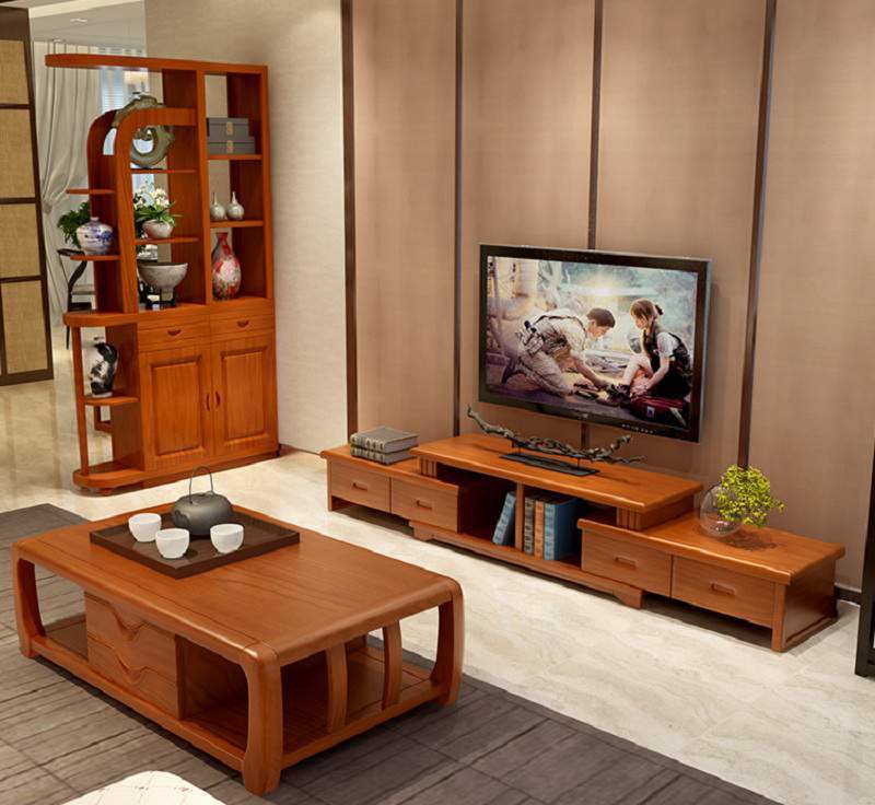 kệ tivi gỗ gụ