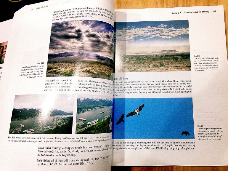 Sách nhiếp ảnh gồm các kiến thức, mô tả về thế giới qua ống kính máy ảnh thật muôn hình muôn vẻ