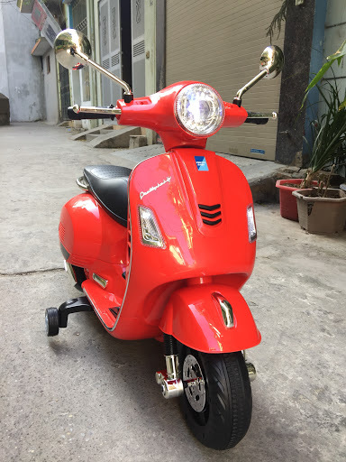 xe máy điện trẻ em vespa