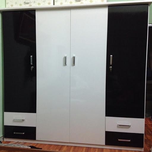 Tủ nhựa 4 cánh