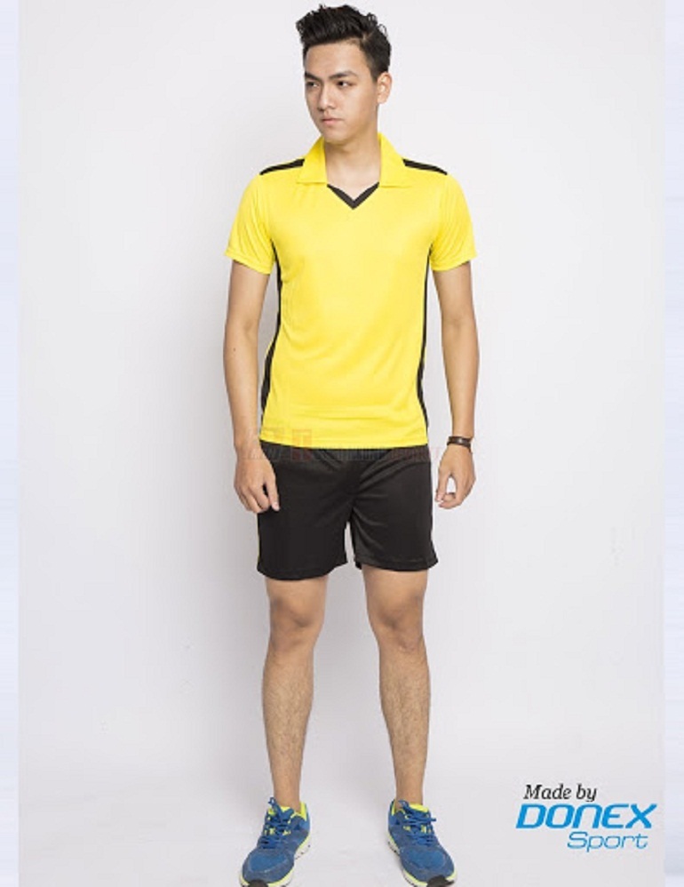 Quần áo bóng chuyền Donex được sản xuất từ chất liệu vải thể thao cao cấp và chuyên dụng Polyester