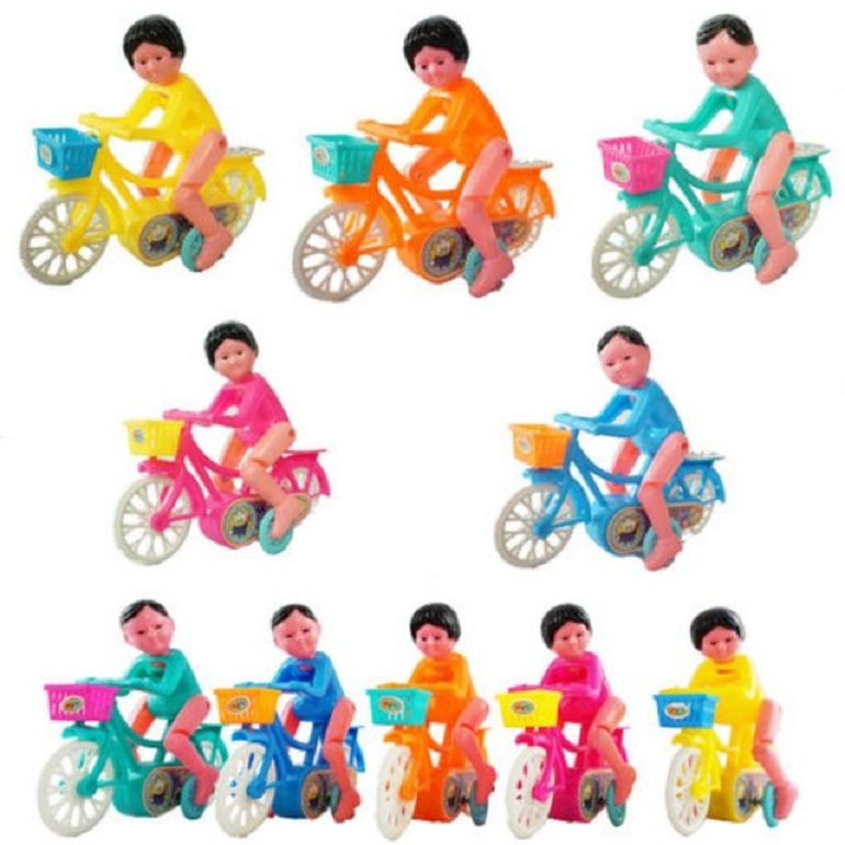 Xe đạp đồ chơi mô hình chạy cót