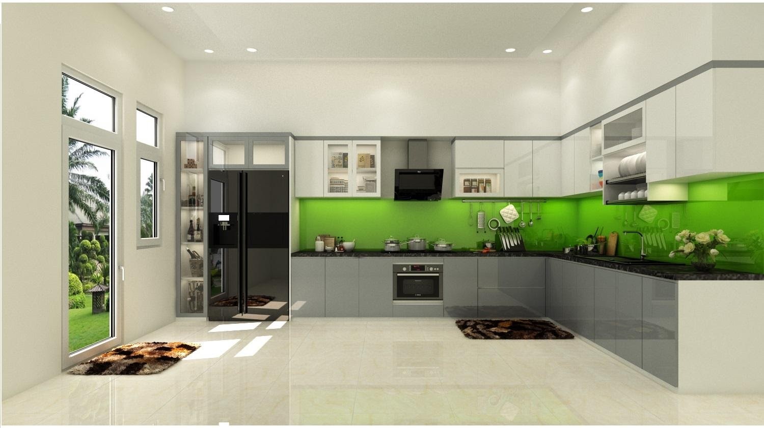 Phong cách thiết kế tủ bếp hiện đại thịnh hành nhất năm 2020