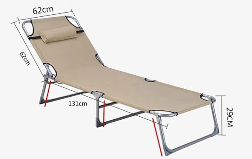 giường xếp inox