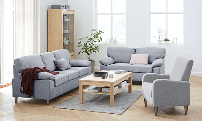 Xác định vị trí đặt sofa của nội thất JYSK 