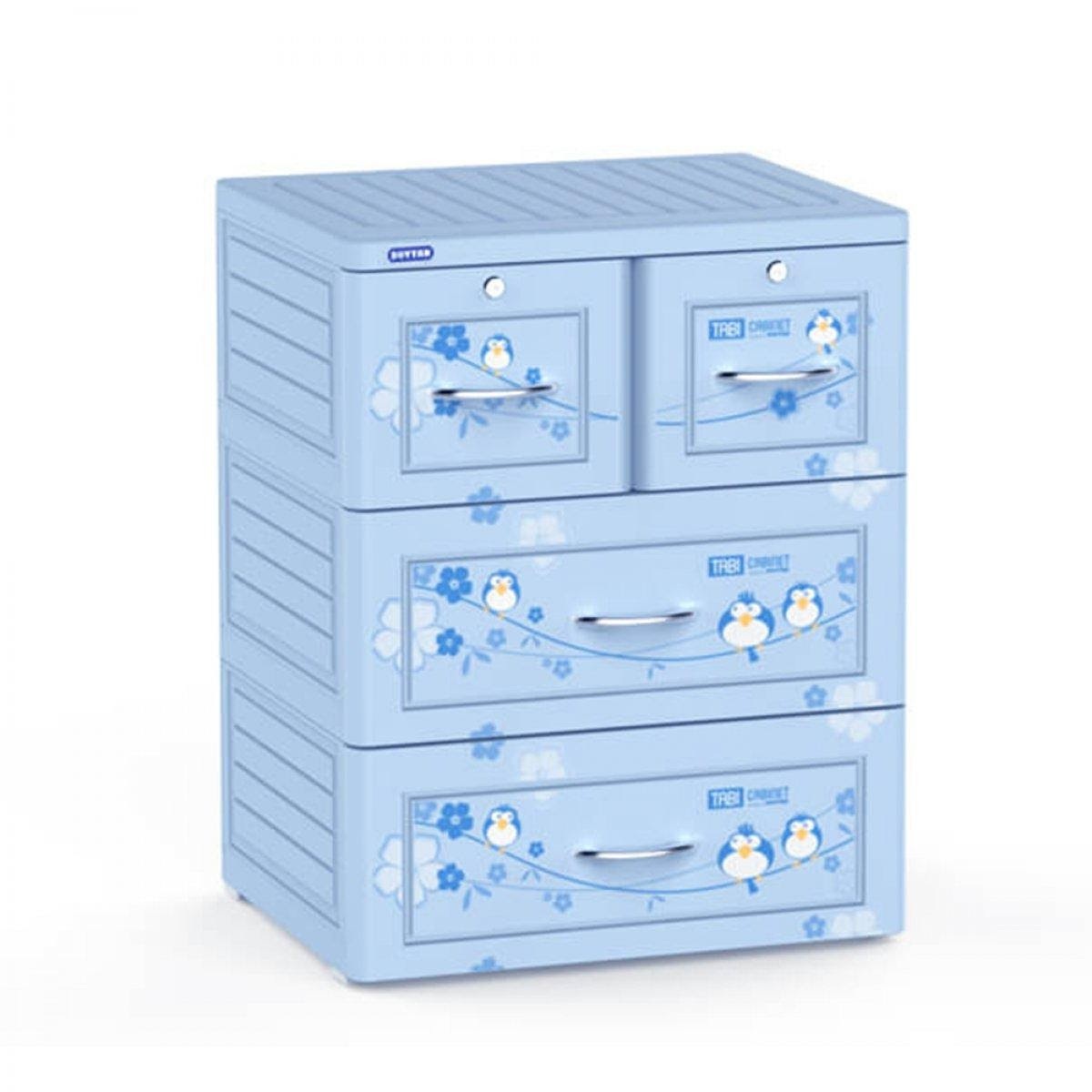 Tủ quần áo nhựa Duy Tân 3 tầng