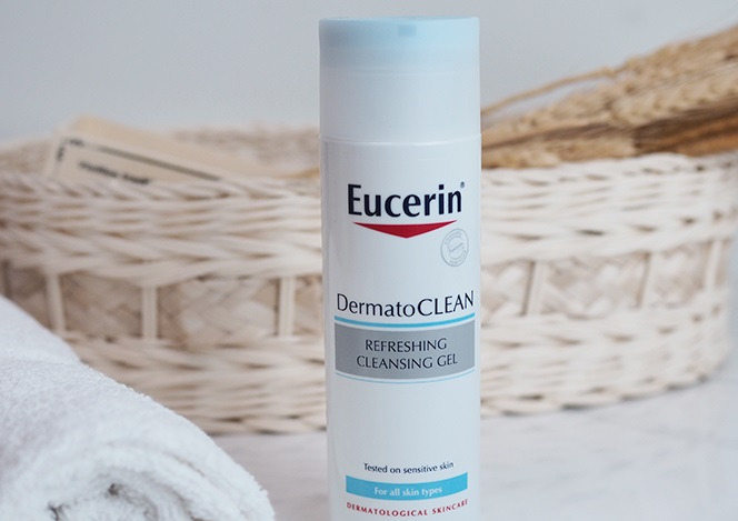 sữa rửa mặt eucerin