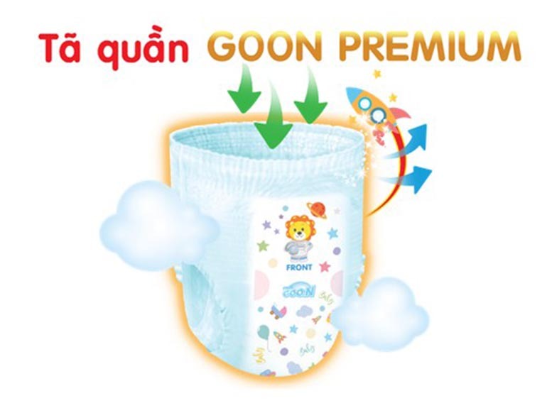 Tã giấy Goo.N Premium đến từ Nhật Bản