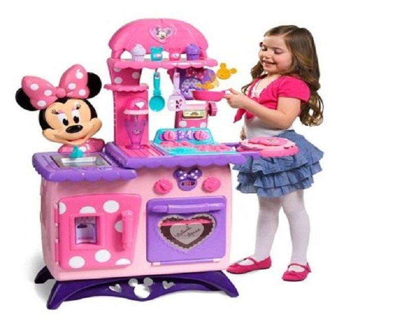 Bất kỳ bé gái nào cũng thích những bộ đồ chơi có màu hồng dễ thương