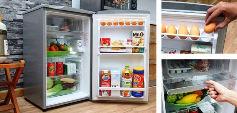 Tủ lạnh nhỏ sử dụng hiệu quả lại tiết kiệm điện