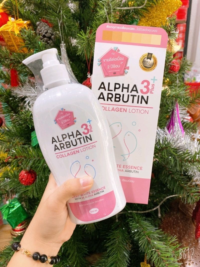 sữa dưỡng thể alpha arbutin