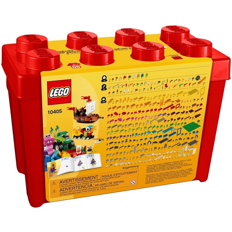 Bộ xếp hình Lego thùng gạch nhiệm vụ sao hỏa Brand Campaign 10405