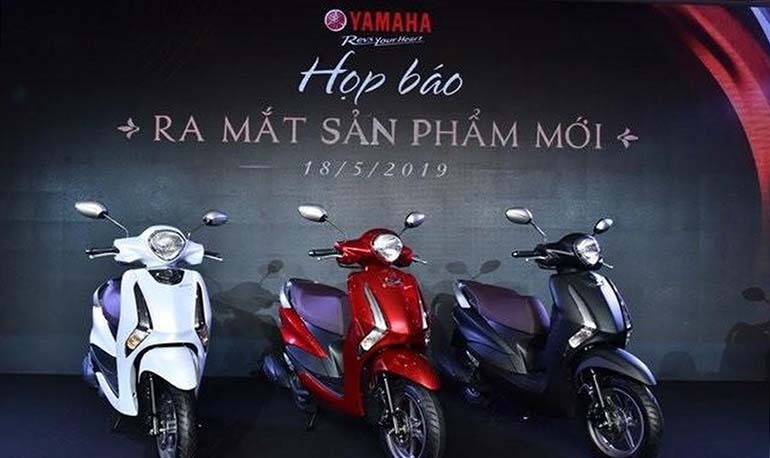 xe máy yamaha latte ra mắt