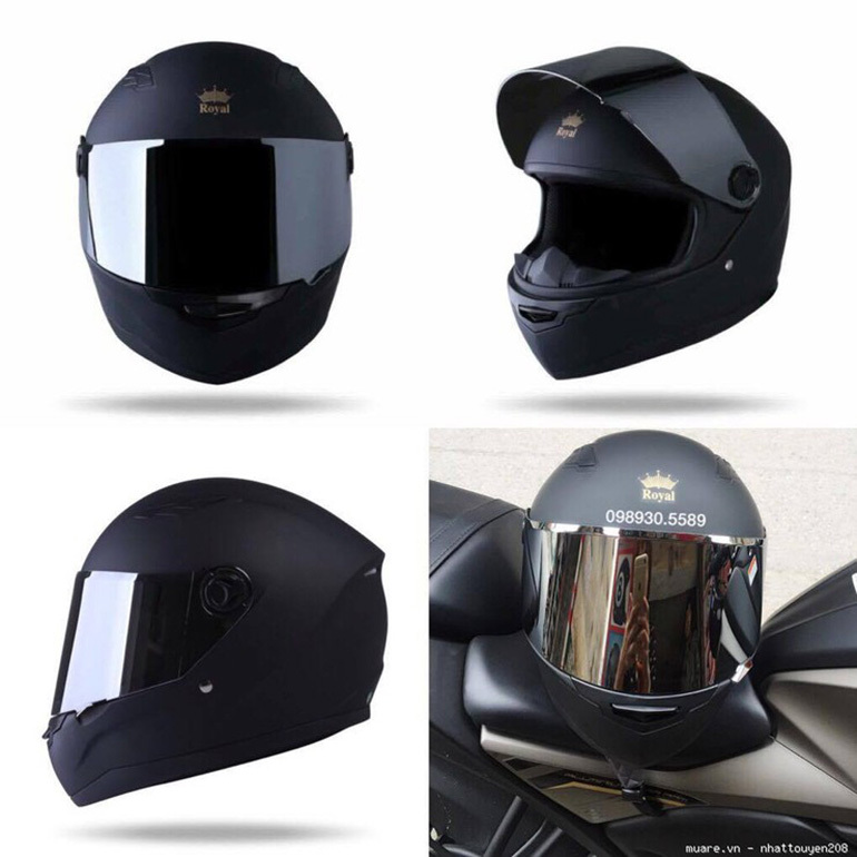 mũ bảo hiểm có cằm