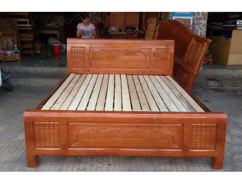 giường gỗ