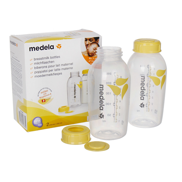 Bình trữ sữa Medela được làm từ nhựa PP an toàn