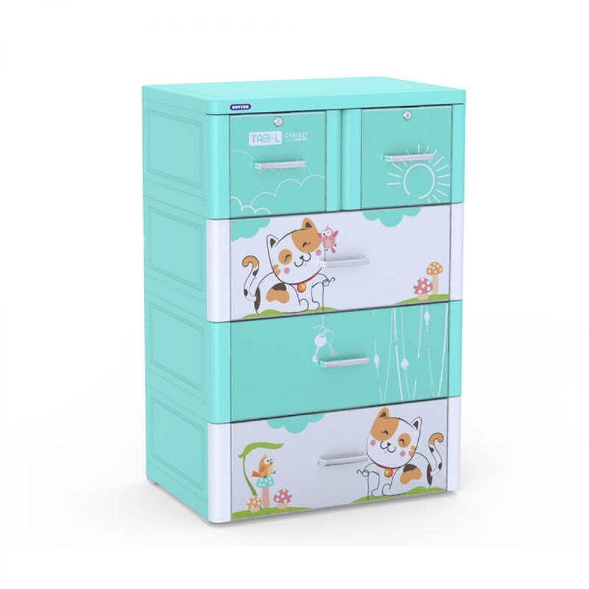 Tủ quần áo nhựa Duy Tân 4 tầng