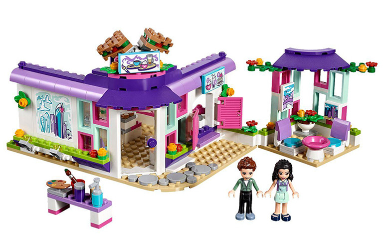 Lego Friends tiệm cà phê nghệ thuật của Emma - Lepin
