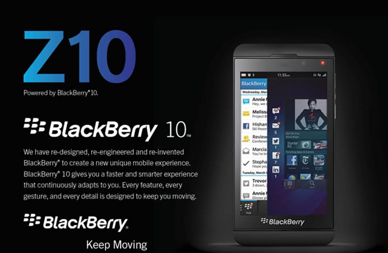 điện thoại blackberry z10