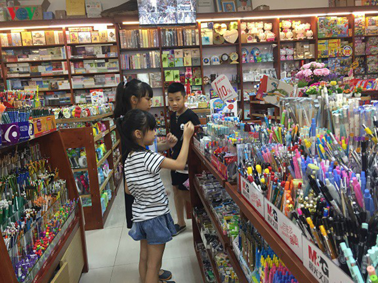 Thương hiệu đồ dùng học tập mang thương hiệu Việt chất lượng cao có mặt ở hầu hết các siêu thị và nhà sách lớn