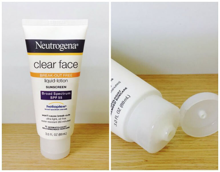 Kem chống nắng Neutrogena Clear Face SPF 55