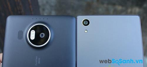 So sánh camera của điện thoại Xperia Z5 với điện thoại Lumia 950XL