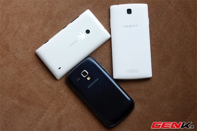 So sánh ba smartphone tầm trung giá tốt: Oppo Neo, Lumia 525 và Galaxy Trend Plus