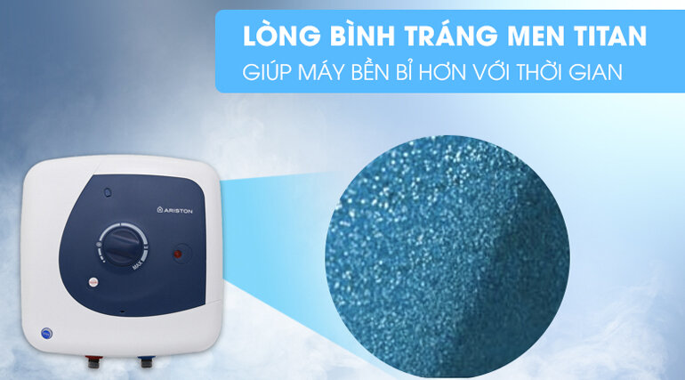 Lòng bình được tráng men Titan