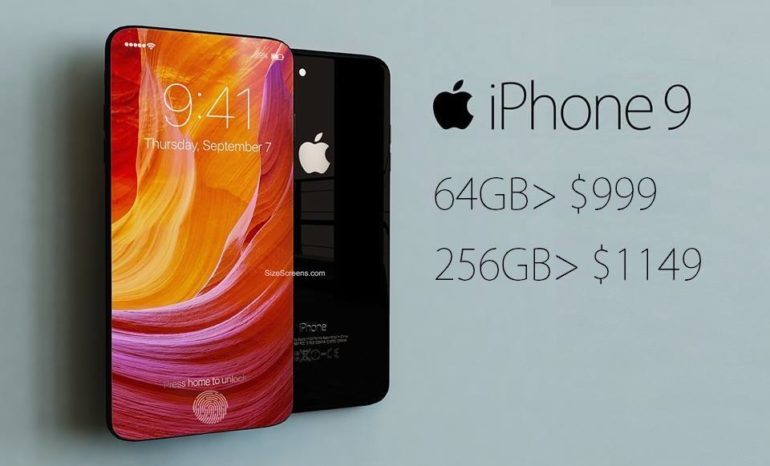 Điện thoại iPhone 9 ra mắt khi nào ? Giá thành bao nhiêu ?