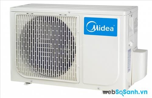 Điều hòa Midea không mấy ấn tượng khi làm lạnh ở diện tích phòng lớn