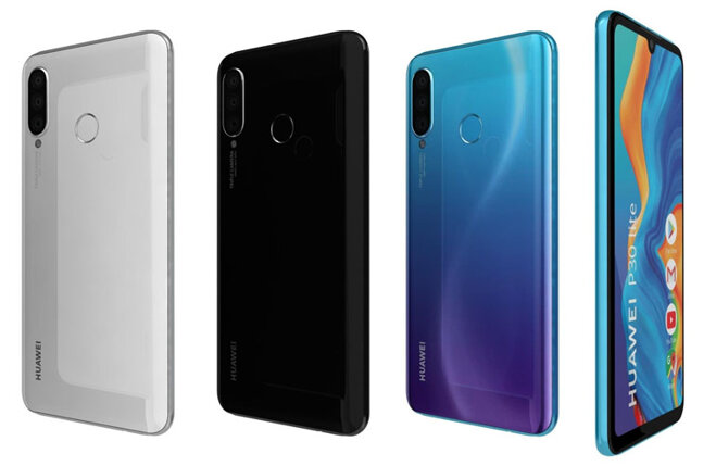 các màu sắc của huawei p30 lite