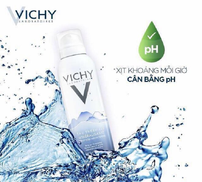 Những điều cần biết về xịt khoáng Vichy