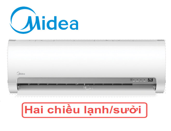 Điều hòa 2 chiều Midea msma1-10hrn1 9.000 btu