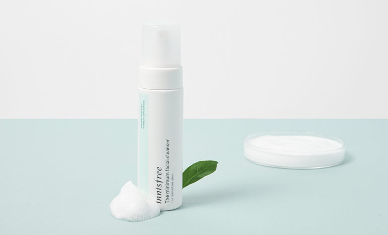 sữa rửa mặt cho da nhạy cảm innisfree the minimum facial cleanser