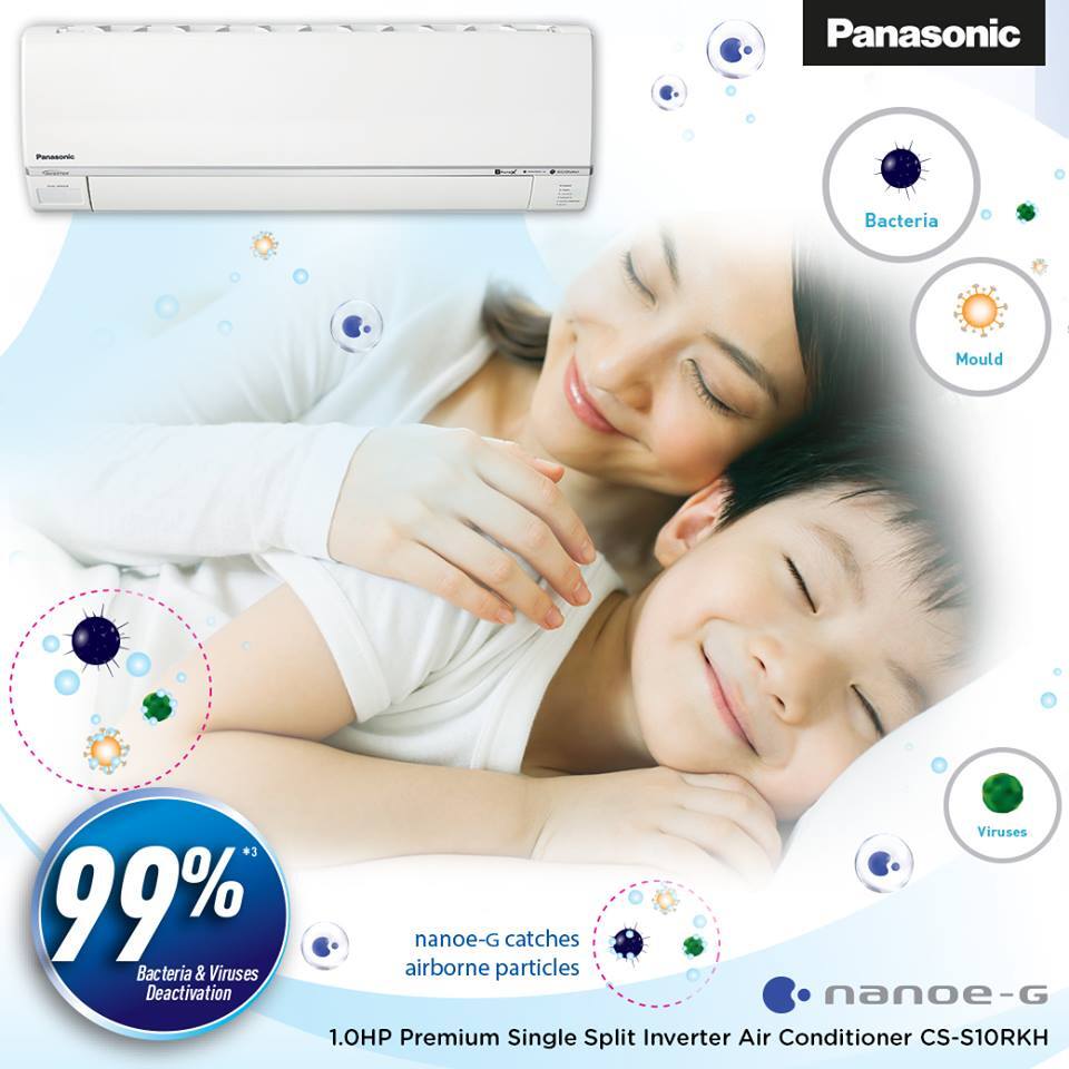 Máy lạnh Panasonic CU/CS-PU12UKH-8 mang tới giấc ngủ êm ái 