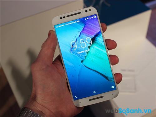 Moto X Style có kích thước màn hình 5.7 inch