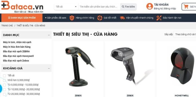 thiết bị siêu thị – cửa hàng