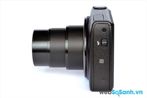 Máy ảnh compact Canon PowerShot SX600 HS tích hợp sẵn wifi và NFC, để người dùng chia sẻ ảnh sang các thiết bị di động, hoặc in ảnh trực tiếp từ máy ảnh