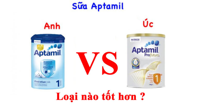 Sữa Aptamil Úc và Anh loại nào tốt hơn ?