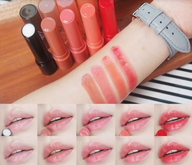 Bảng màu son dưỡng 3ce Plumping lips