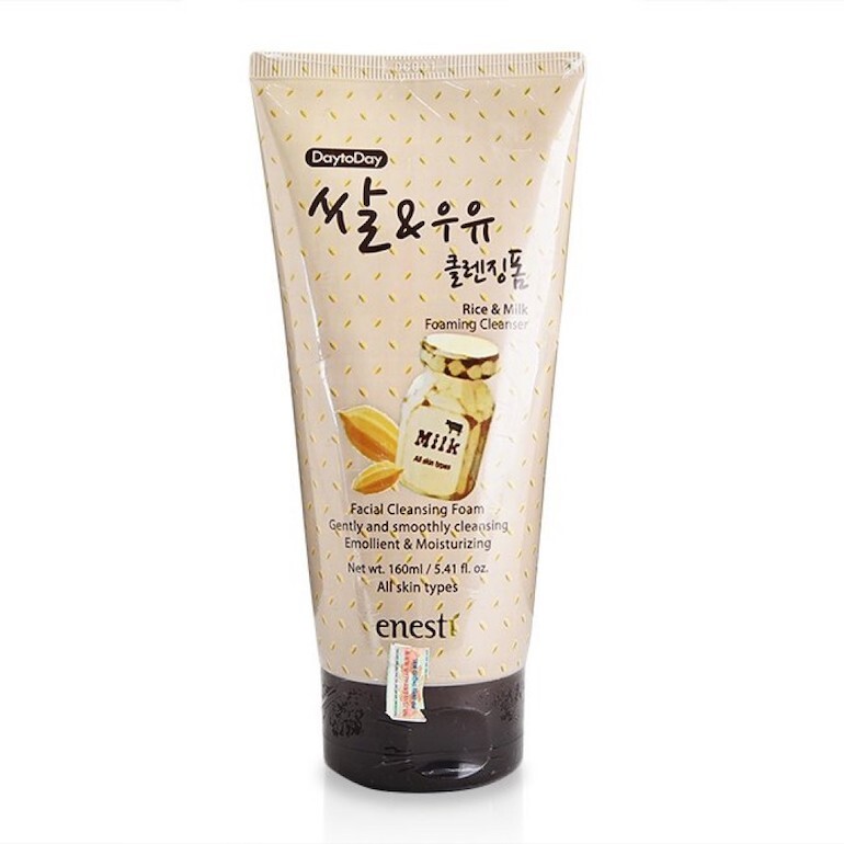 Sữa rửa mặt gạo Enesti Suansu Rice & Milk Foaming Cleanser