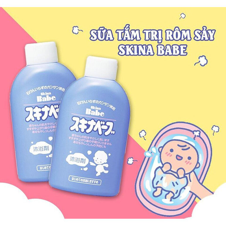 Sữa tắm trị rôm sảy hiệu quả của Nhật (Nguồn: Shopee.vn)