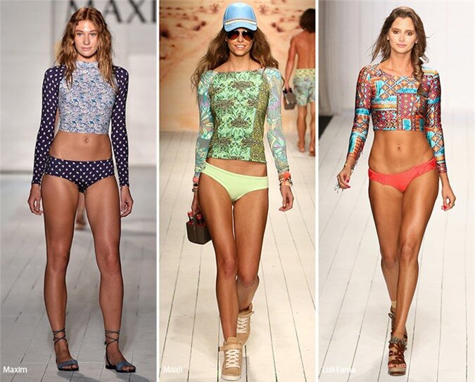 Spring/ Summer 2016 Swimwear Trends: Long-Sleeve Swimsuits