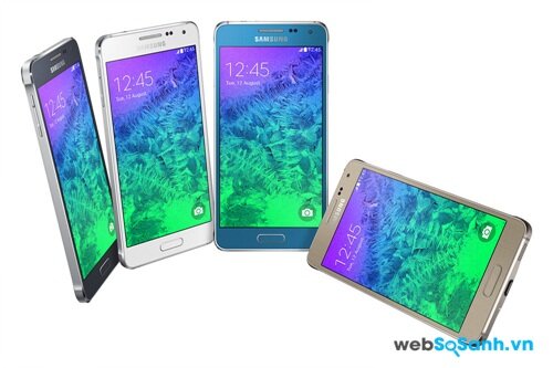 Galaxy Alpha với thiết kế viền kim loại