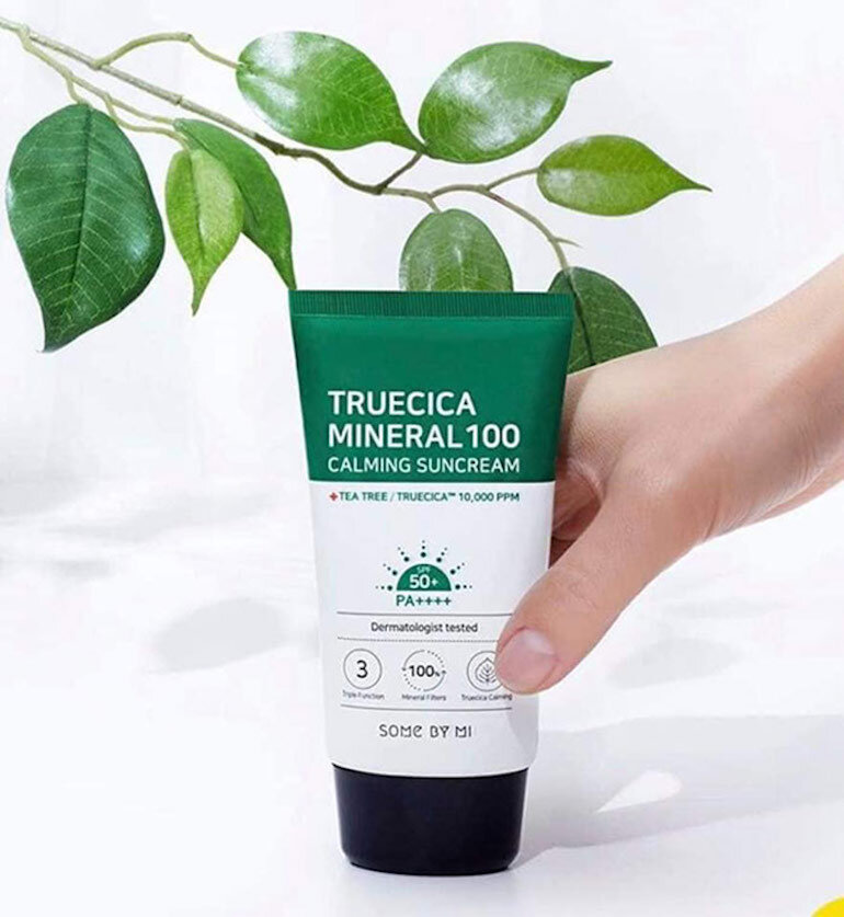 Kem chống nắng Some By My True Cica Mineral 100 Calming Suncream SPF50+