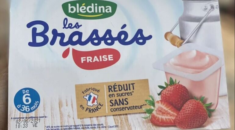 Sữa chua hữu cơ cho trẻ Bledina 