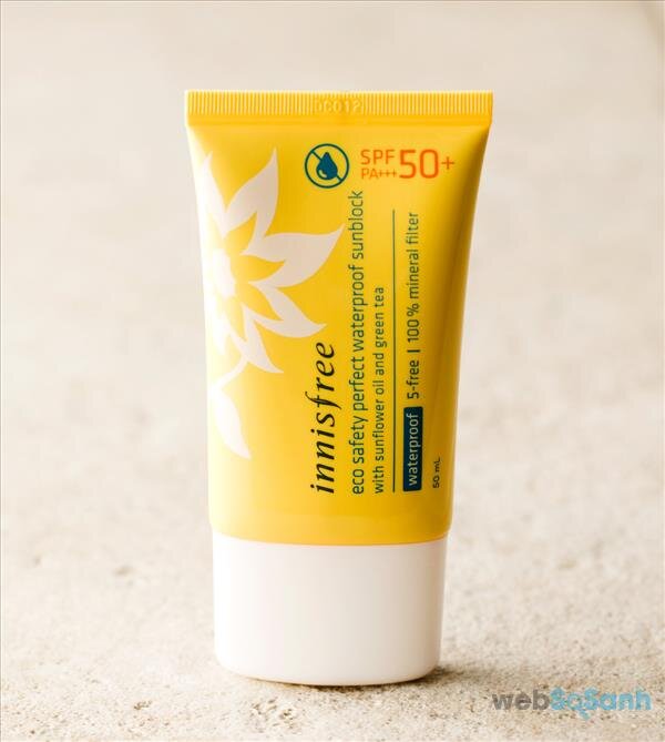 kem chống nắng chống nước innisfree